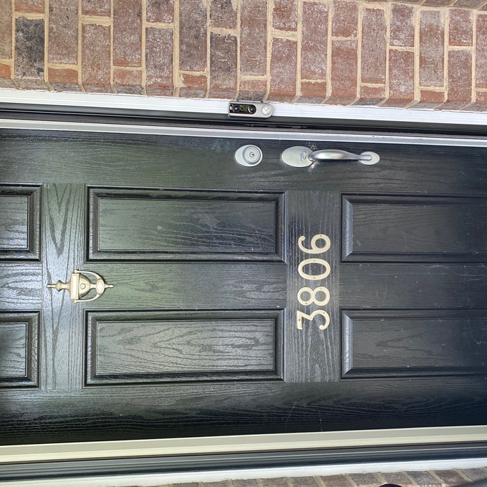 Existing front door look