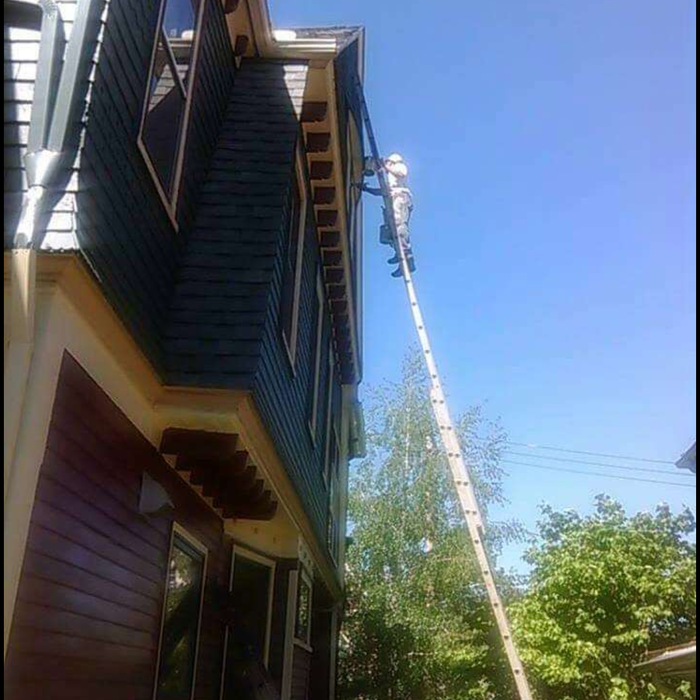40 foot ladder work