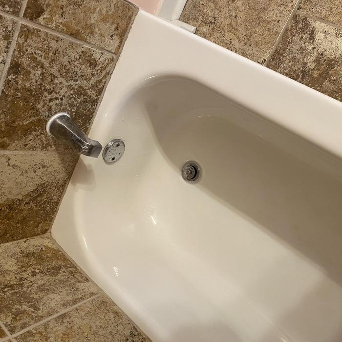 Tub hardware install
