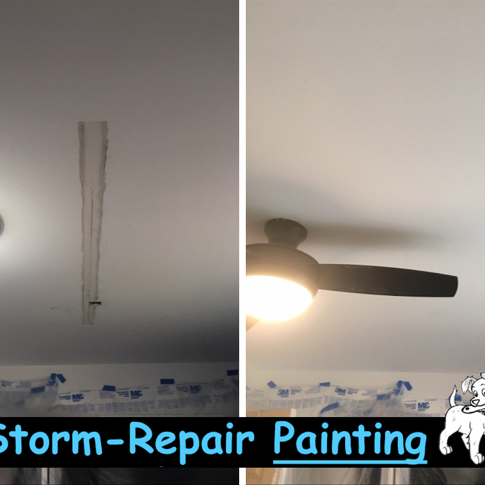 ceiling repair from water damage