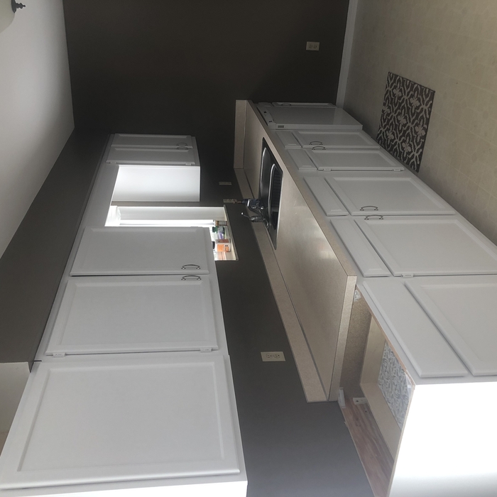 Cabinet refinish