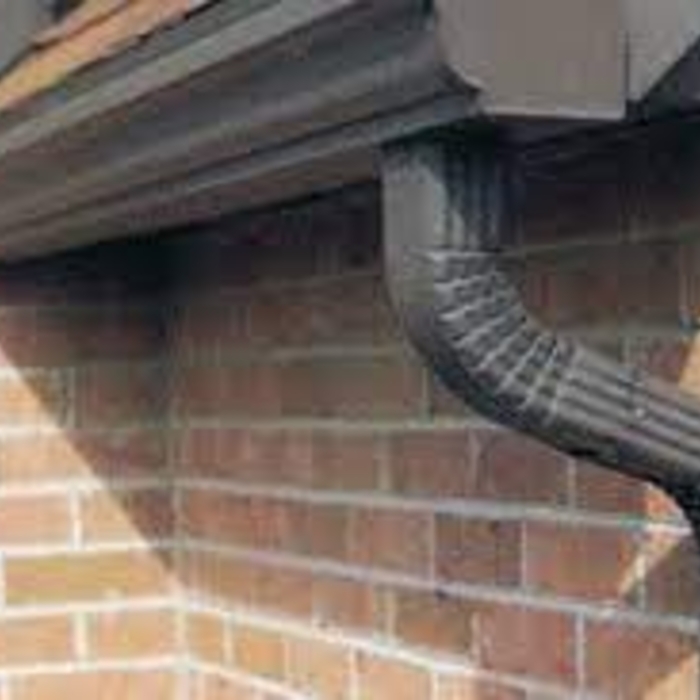 Gutter replacement on home