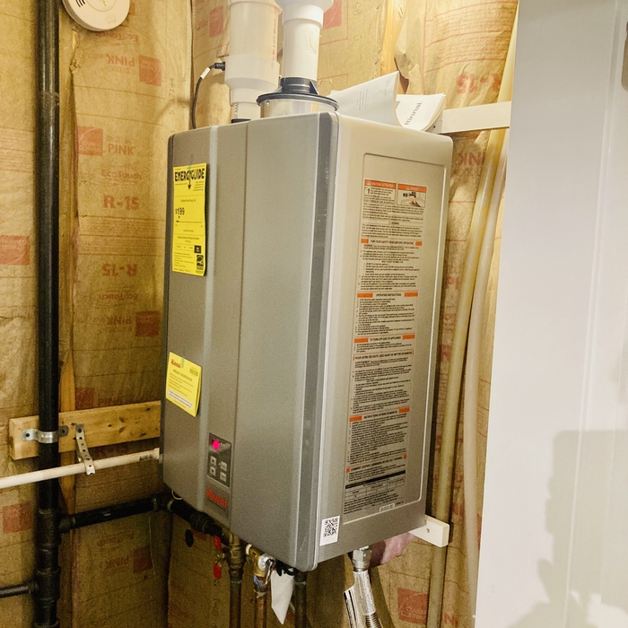Tankless Water Heater Install