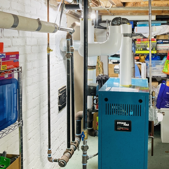 Steam Boiler Install