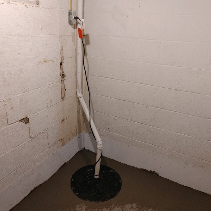 Sump pump/drain tile