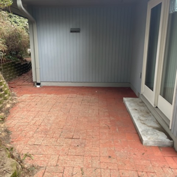 AFTER Leaf clean-up