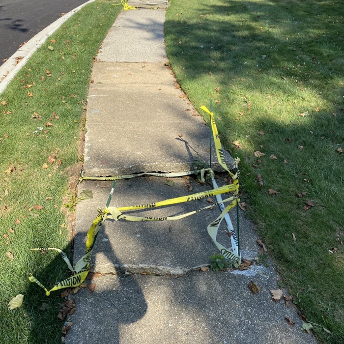 Sidewalk repair