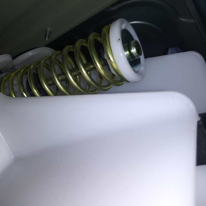Washing machine suspension rods