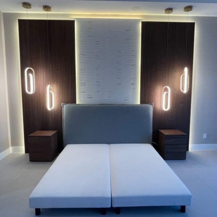 led accent wall