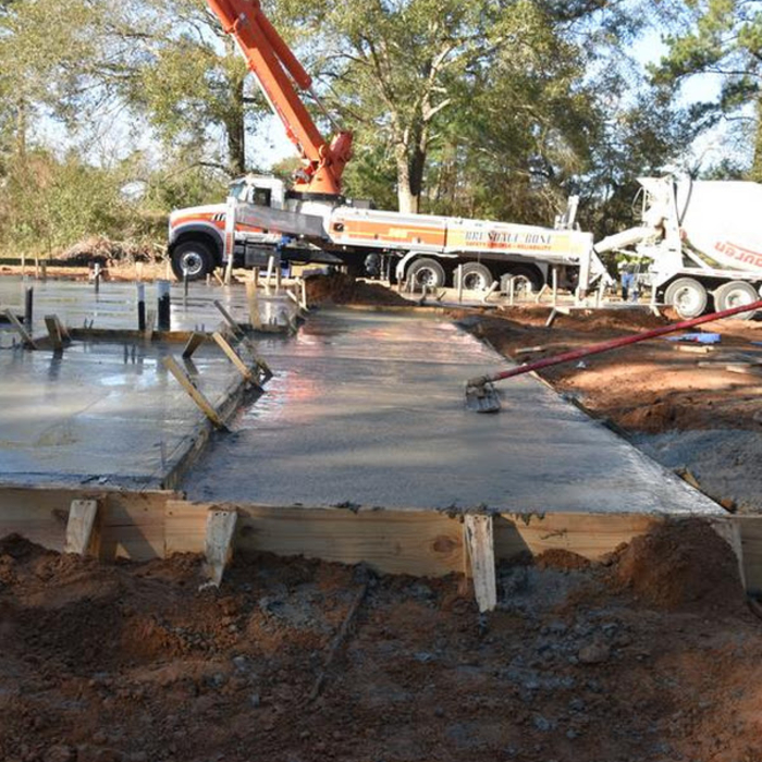 During Pour