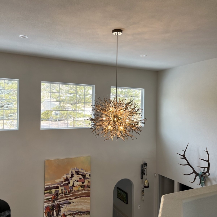 new chandelier