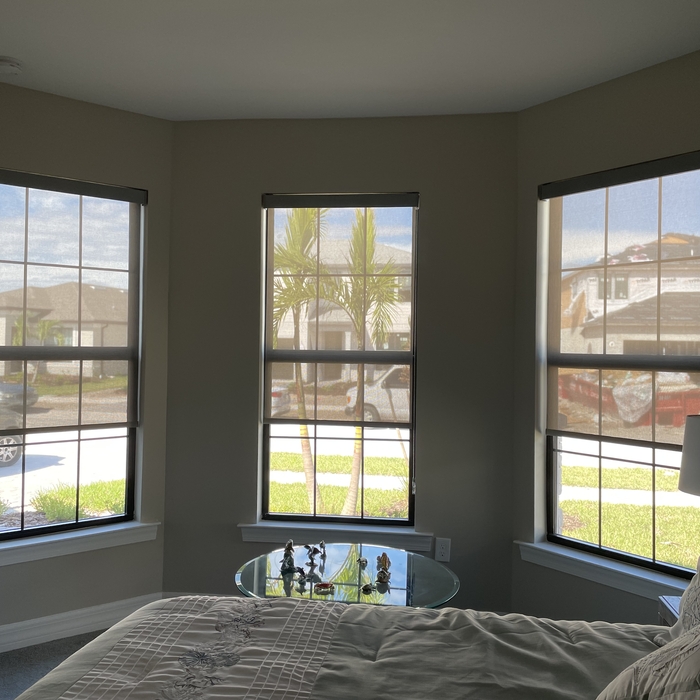 Interior Solar Shades - 5% Openness Factor