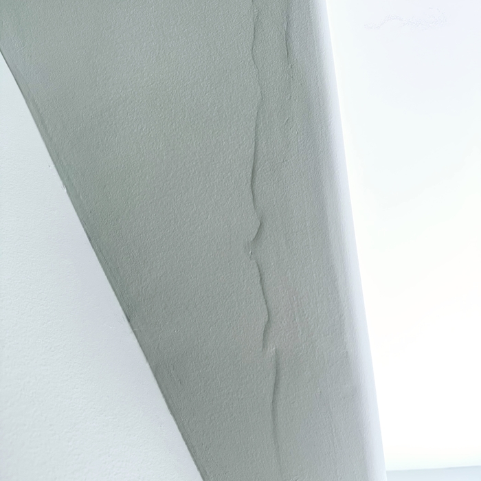 Massive Paint Drip From Previous Painters