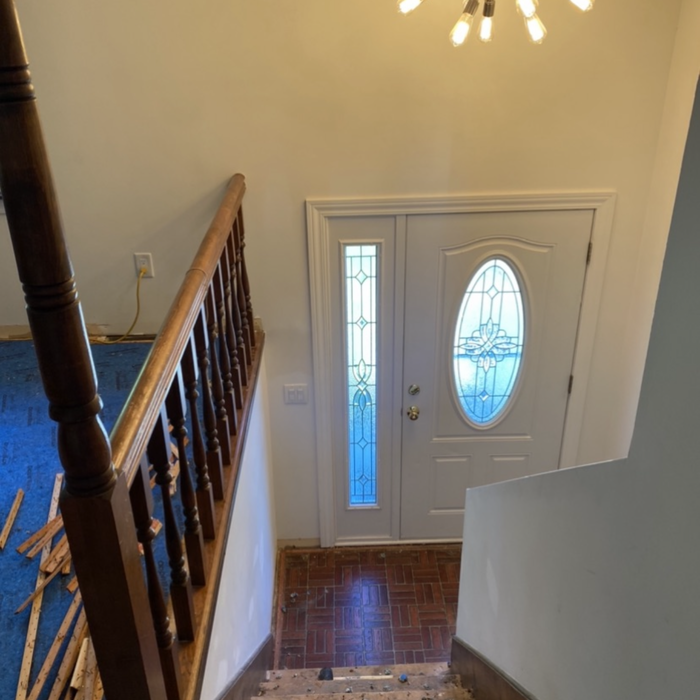 Entryway Reno Before