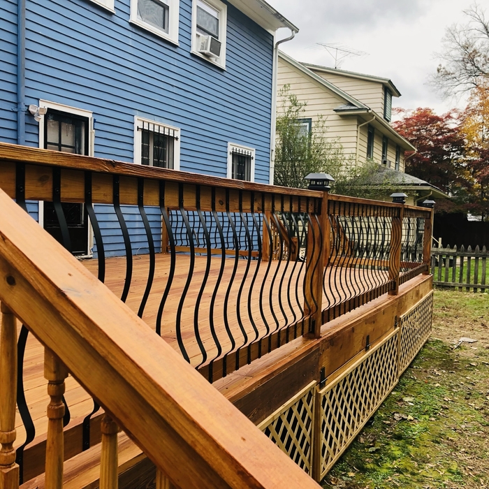 New deck