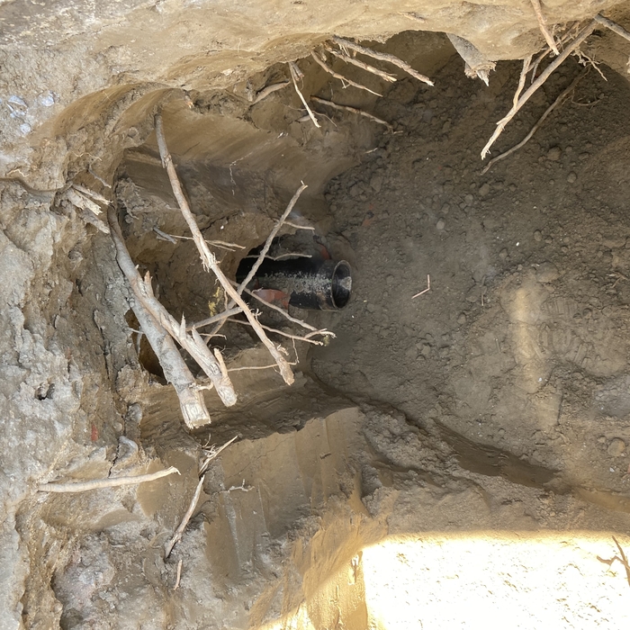 pipe burst