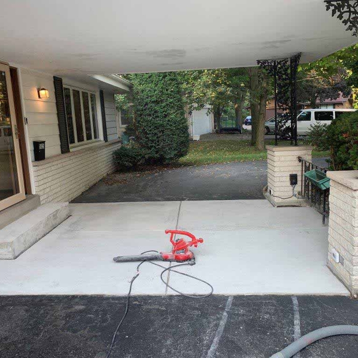 Porch/Driveway - Before