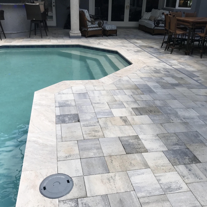 Paver Pool Patio