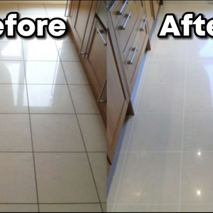 Tile and grout Epoxy sealing