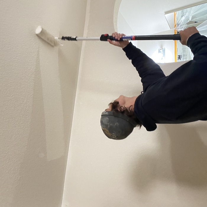 Painting ceiling