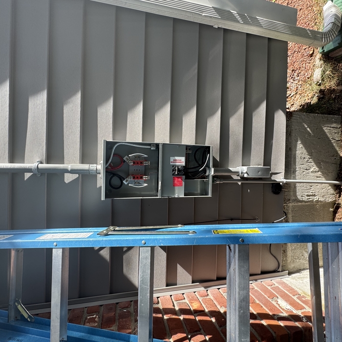 New 100A meter enclosure