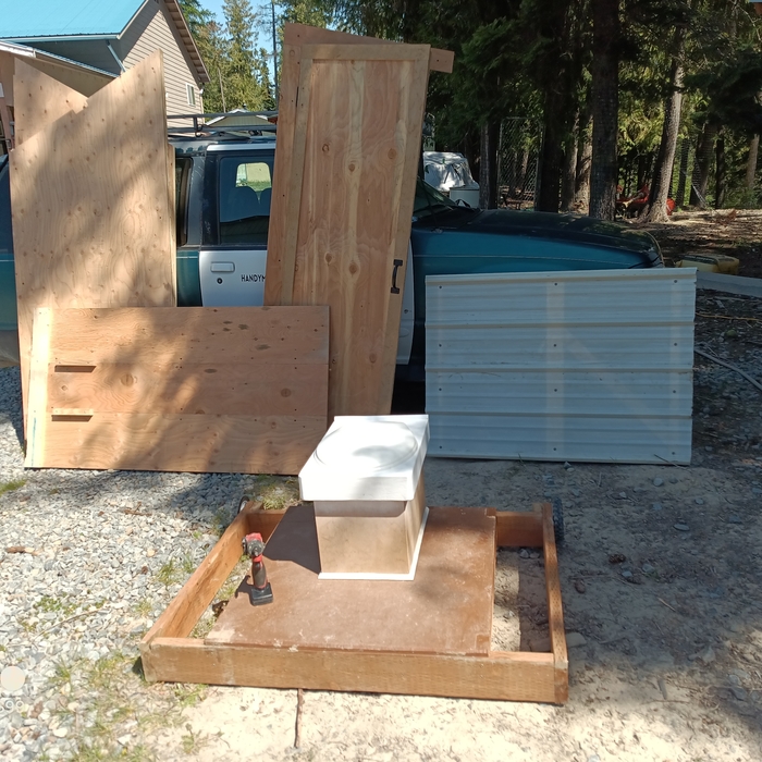 Walls roof and base