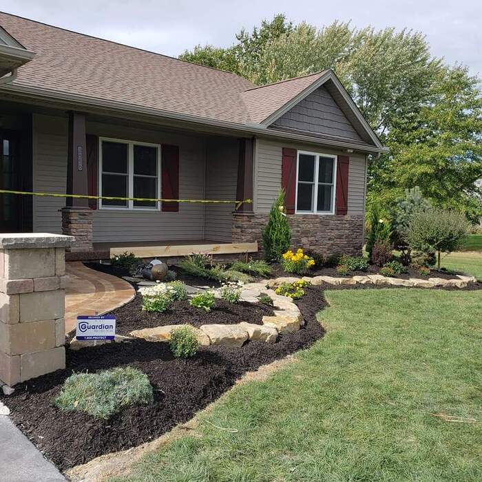 Landscape Makeover &amp; paver walkway