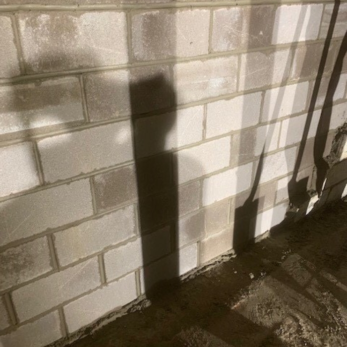 After Pic of Basement Wall Rebuild
