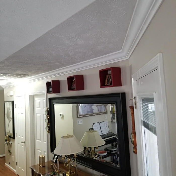 Crown Molding (Living Room)