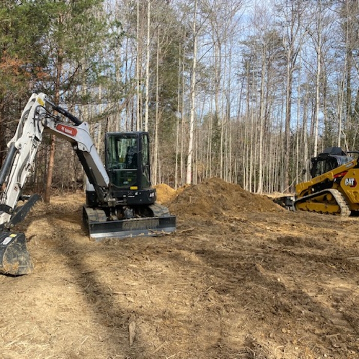 Cleared a path for a new home