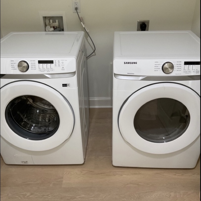 Samsung Washer and Dryer