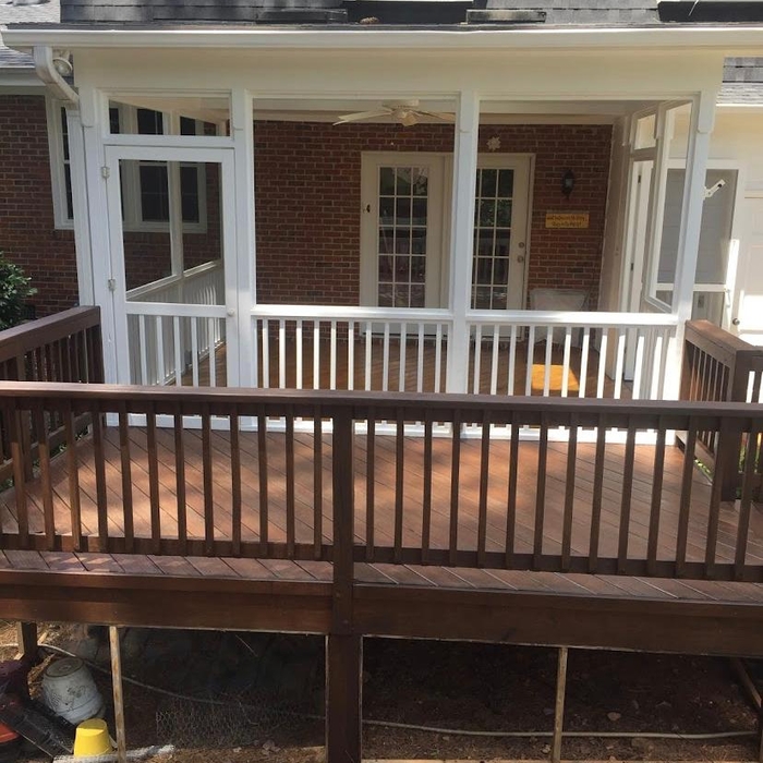 Deck Before
