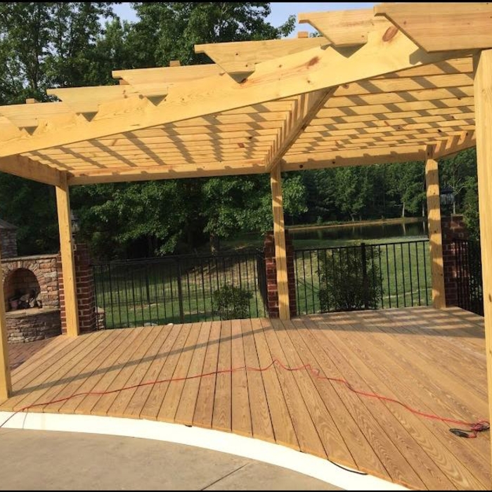Pergola Before