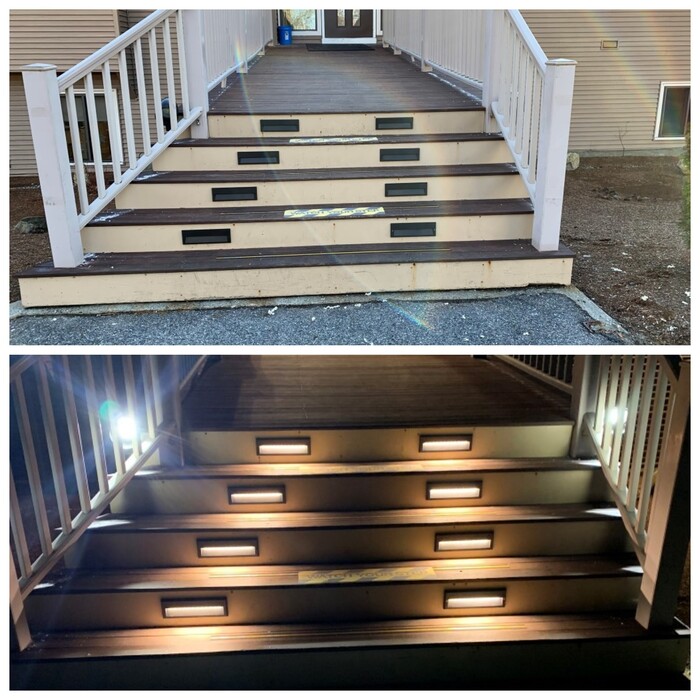 Low Voltage Step lights