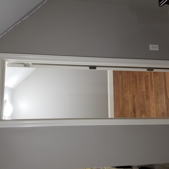 Newly installed door
