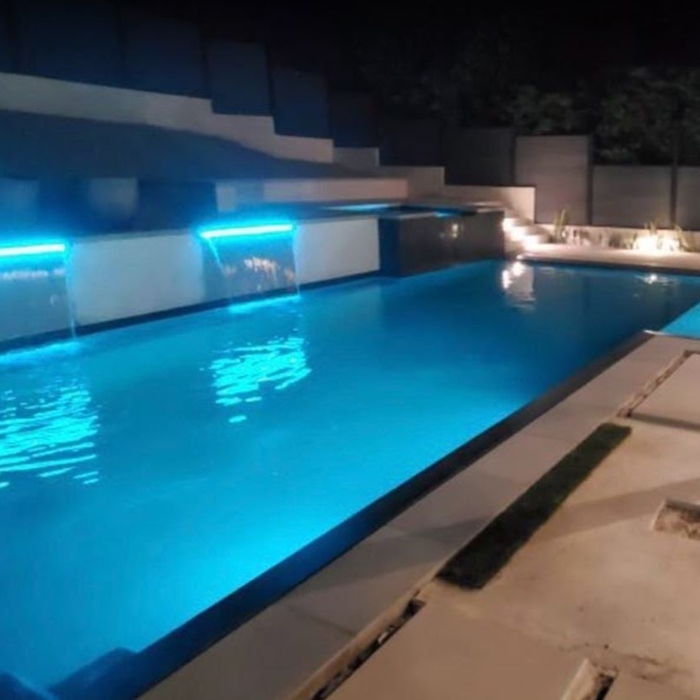 Pool with Lights