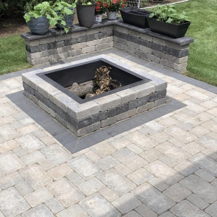 Patio and Wall Install