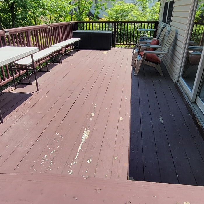 Deck Before Staining