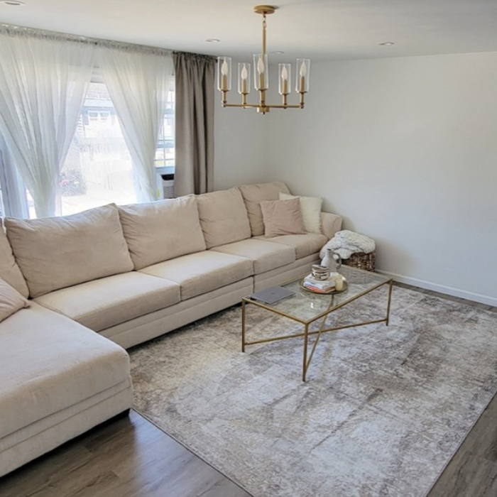 Cleaned Living Room