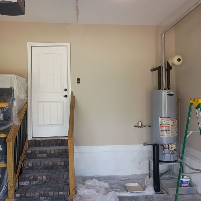 Finished wall