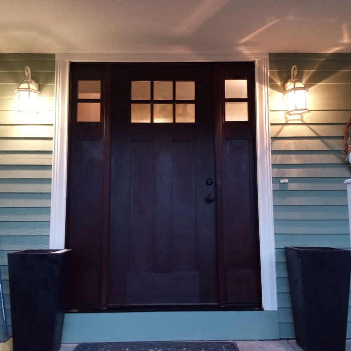 The new front door
