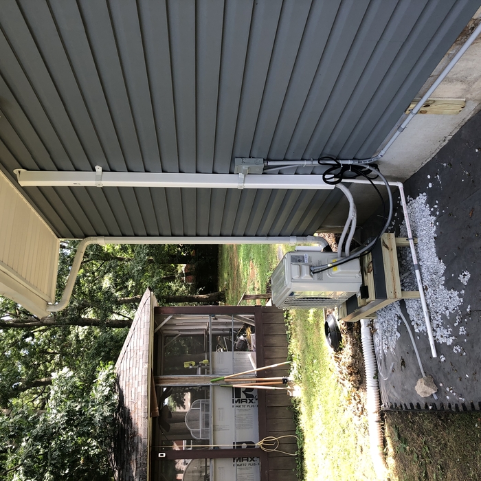 Heap pump electrical installation 220v 20amp ckt