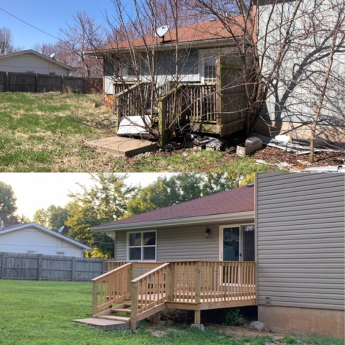 Back of Home Deck