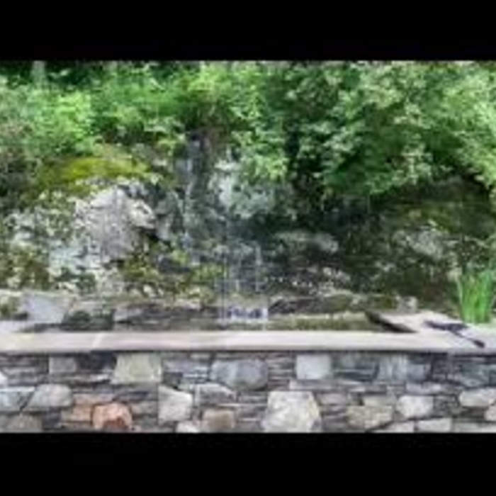 Stone water feature
