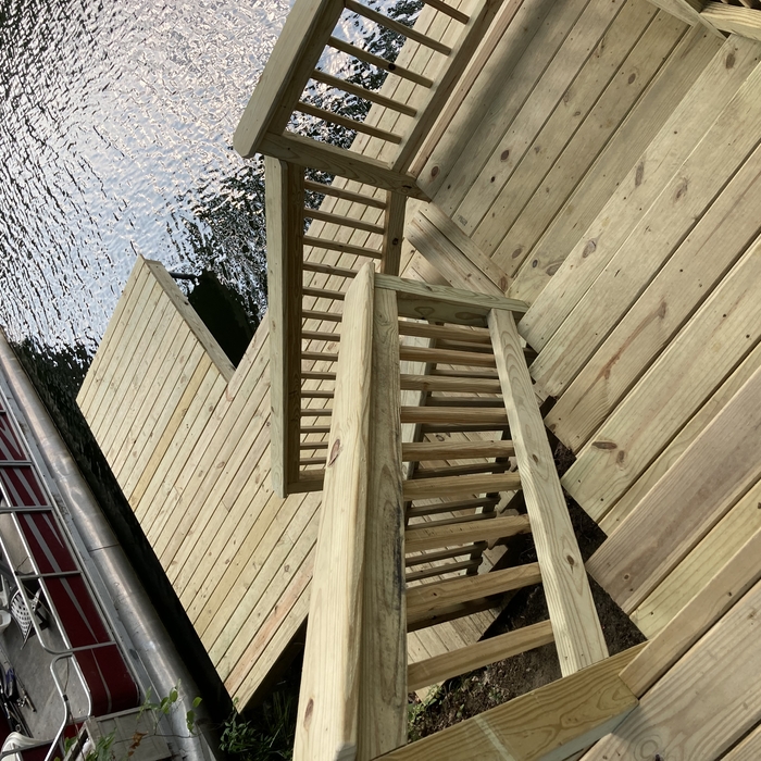 Lake dock
