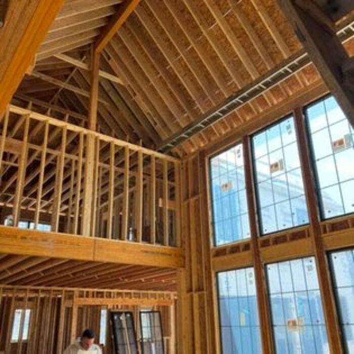2 story vaulted ceiling