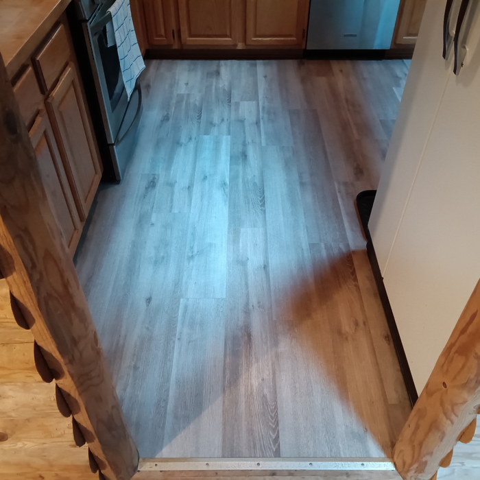 Entrance #1 into kitchen