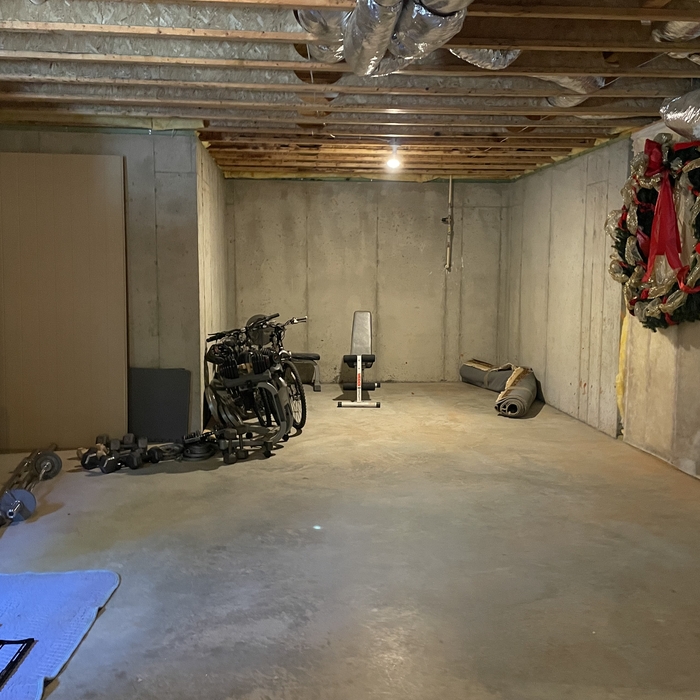 Basement gym