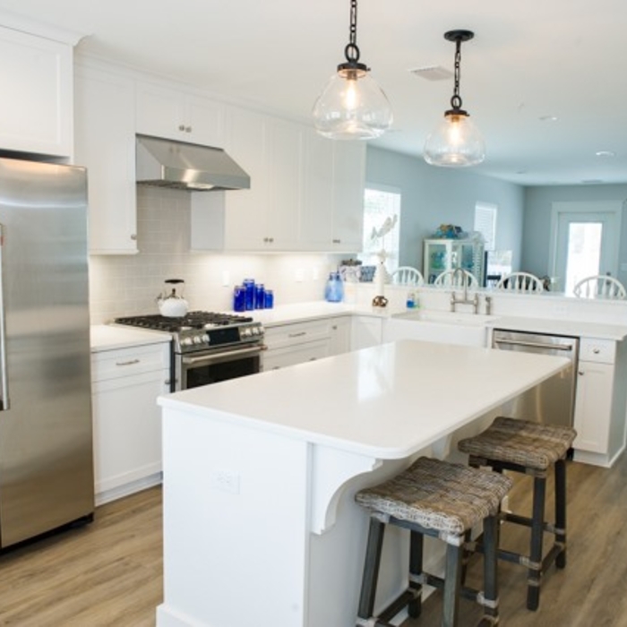 Coastal Condo Kitchen