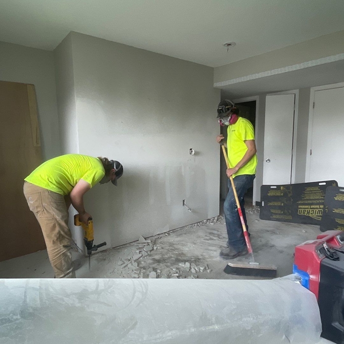 Gypcrete Removal